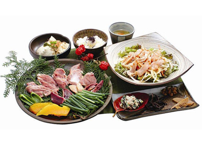 日田市の味!七輪で味わう田舎料理と自家製豆腐